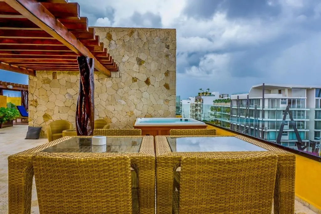 Lunada 314 Modern Playa Del Carmen Condo 0*,  Мексика