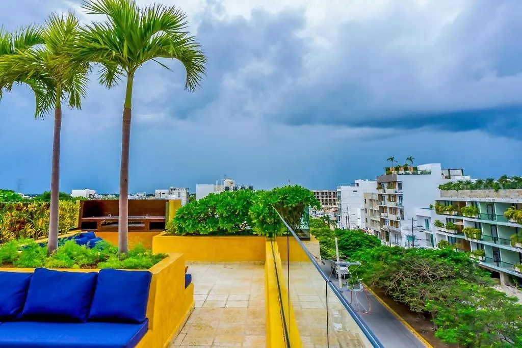 Апартаменты Lunada 314 Modern Playa Del Carmen Condo Мексика