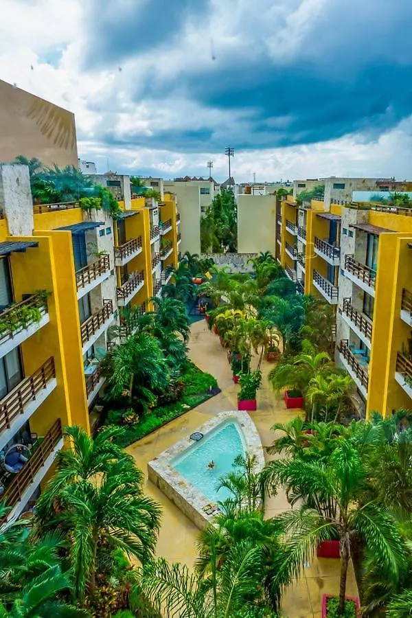 Lunada 314 Modern Playa Del Carmen Condo Мексика