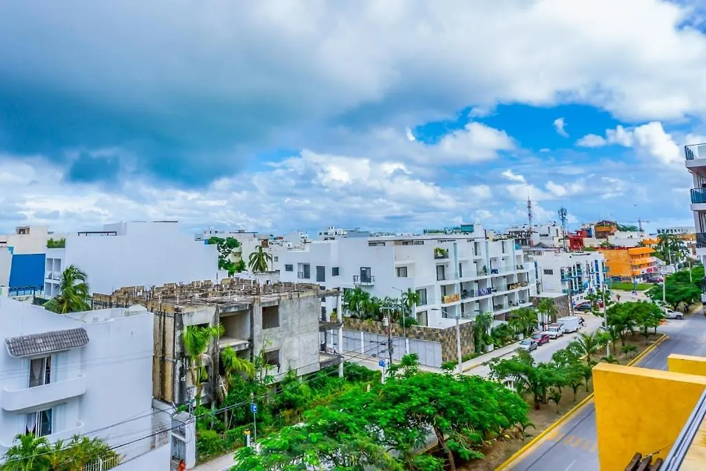 Апартаменты Lunada 314 Modern Playa Del Carmen Condo